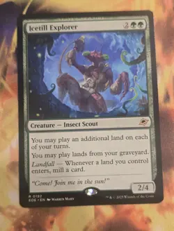 MTG - Icetill Explorer - Regular Rare #192 - Edge of Eternities NM - Image 1