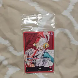 SEALED One Piece TCG Card Game Film Red Uta Promo PACK - Image 1