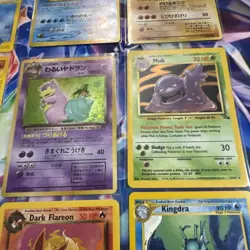 Vintage Pokemon Card Lot! 4 Holos! 3 First Editions! 9 Card Lot! LP-MP - Image 4