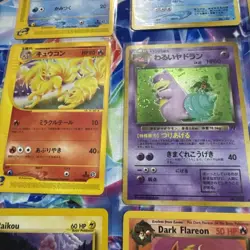 Vintage Pokemon Card Lot! 4 Holos! 3 First Editions! 9 Card Lot! LP-MP - Image 5