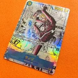 One Piece Card Game Sanji Comic Parallel OP06-119 The Best Vol.2 PRB-02 Japan - Image 2