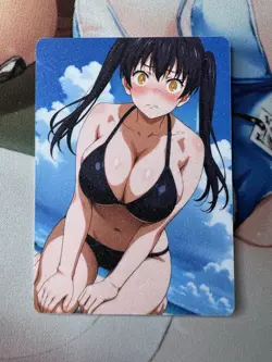 (NSFW) Tamaki Kotatsu Fire Force Goddess Story Waifu Anime Custom Card - Image 1