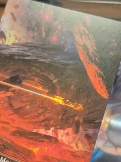 L 0265 Mountain BORDERLESS Full Art Land Edge of Eternities EOE MTG Card - Image 2