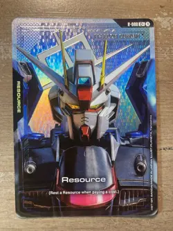 Gundam Card Game GD01 Newtype Rising R-008 C+ Freedom Gundam NM - Image 1