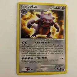 Exploud 17/106 Great Encounters Regular Rare Pokemon TCG Card NM - Image 1
