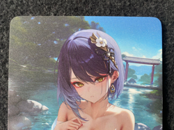 Matchmaker Spicy Waifu NSFW A5 Size Card Board Yelan Genshin Impact Spring - Image 3
