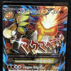 M Camerupt EX XY198a Full Art Black Star Promo Ultra Rare Pokemon Card 2017 NM - Image 3