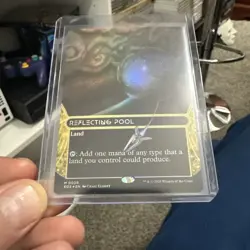 REFLECTING POOL FOIL (BORDERLESS) EDGE OF ETERNITIES: STELLAR SIGHTS MTG NM - Image 1