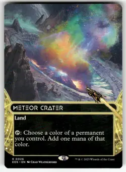 METEOR CRATER (BORDERLESS) EDGE OF ETERNITIES: STELLAR SIGHTS MTG NM - Image 1