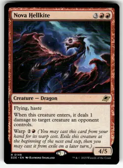 NOVA HELLKITE EDGE OF ETERNITIES MTG NM - Image 1