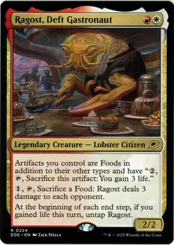 Ragost, Deft Gastronaut - 0224 - Edge of Eternities - MTG - NM/M - Image 1