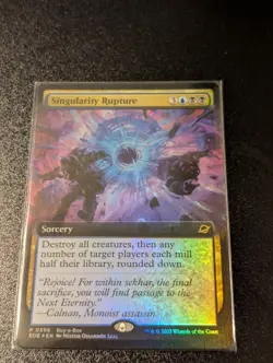 Singularity Rupture *Buy a Box Promo FOIL* Magic MtG x1 - Image 1