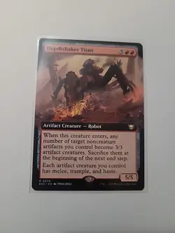 Mtg - Depthshaker Titan *Extended Art* #BE-111 - Image 1