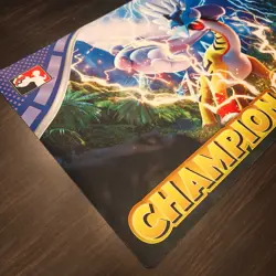 Pokemon TCG League Cup Champion Playmat 2024 Raging Bolt - Image 2