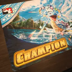 Lapras Play! Pokemon TCG League Cup Champion Playmat Limited Edition - Image 1
