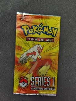 Pokemon - Pop Series 1 - EMPTY Pack Wrapper - Image 1