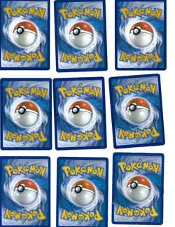 Mixed Lot Of 9 Pokemon Cards Game Freak & TCG At least one Reverse Holo (E1-31) - Image 2