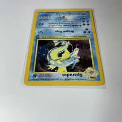 Pokemon Gyarados Holo Rare Card 7/130 Base Set 2 - Image 4