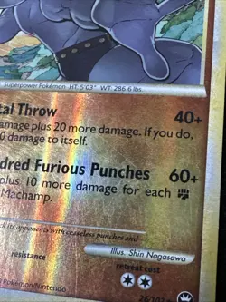 Pokemon TCG: Machamp (Reverse Holo) - 26/102 - HGSS: Triumphant - MP - Image 3