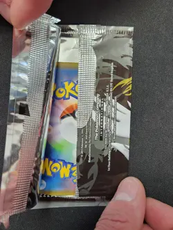 Pokemon - Legendary Treasures Reshiram - Black & White - EMPTY Pack Wrapper - Image 3