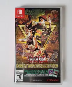Yugioh - Early Days Collection - Unplayed - Nintendo Switch - NO PROMO CARD - Image 1