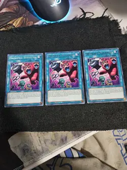 x3 Obedience Schooled - JUSH-EN029 - Rare - YuGiOh - Image 1
