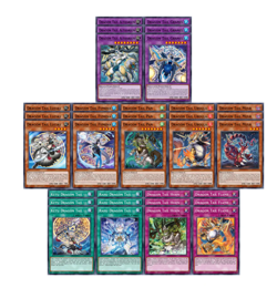 Dracotail Deck Core - JUSH - Justice Hunters - YuGiOh - Image 1