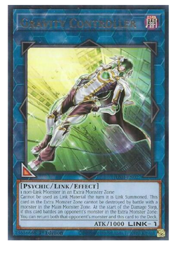 x3 Gravity Controller - JUSH-EN027 - Rare - YuGiOh - Image 1