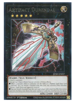 x3 Artifact Durendal - JUSH-EN057 - Rare - YuGiOh - Image 1