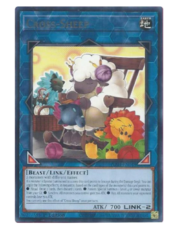 x3 Cross-Sheep - JUSH-EN048 - Rare - YuGiOh - Image 1