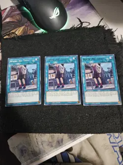 x3 Where Arf ThouU - JUSH-EN028 - Rare - YuGiOh - Image 1