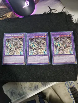 x3 Mysterion the Dragon Crown - JUSH-EN013 - Rare - YuGiOh - Image 1