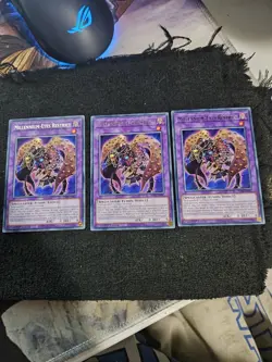 x3 Millennium-Eyes Restrict - JUSH-EN047 - Rare - YuGiOh - Image 1
