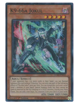 x3 K9-66a Jokul - JUSH-EN032 - Super Rare - YuGiOh - Image 1