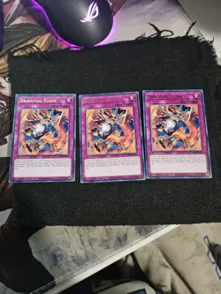 x3 Dracotail Flame - JUSH-EN011 - Rare - YuGiOh - Image 1