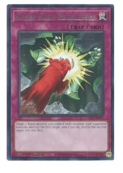 x3 Super Rush Recklessly - JUSH-EN055 - Rare - YuGiOh - Image 1