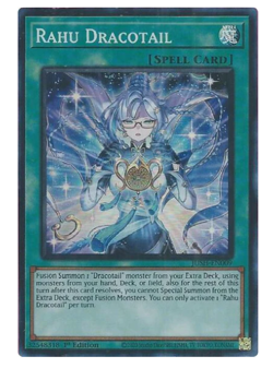 x3 Rahu Dracotail - JUSH-EN009 - Super Rare - YuGiOh - Image 1