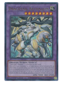 Dracotail Arthalion - JUSH-EN006 - Ultra Rare - YuGiOh - Image 1