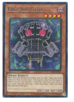 x3 Edge Imp Chain - JUSH-EN012 - Rare - YuGiOh - Image 1