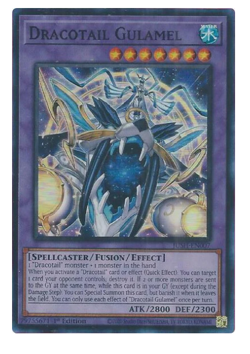 Dracotail Gulamel - JUSH-EN007 - Super Rare - YuGiOh - Image 1