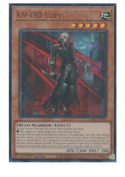 K9-00 Lupis - JUSH-EN034 - Ultra Rare - YuGiOh - Image 1