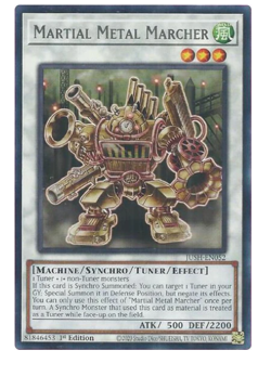 x3 Martial Metal Marcher - JUSH-EN052 - Rare - YuGiOh - Image 1