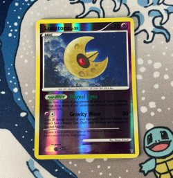 Lunatone 32/147 Reverse Holo Rare Platinum Supreme Victors Pokemon Card 2009 MP - Image 1