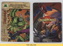 1997 Marvel Overpower Collectible Card Game Starjammers #AE READ 0b5 - Image 3