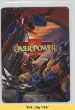 1997 Marvel Overpower Collectible Card Game Power Cards Iron Fist READ 0b5 - Image 2