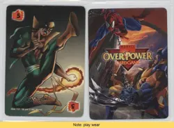 1997 Marvel Overpower Collectible Card Game Power Cards Iron Fist READ 0b5 - Image 3