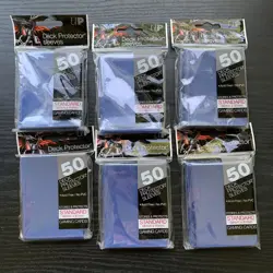 Card Supplies - Ultra Pro DECK PROTECTORS BLUE (Lot of 6 -300 Sleeves) standard - Image 1