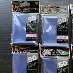 Card Supplies - Ultra Pro DECK PROTECTORS BLUE (Lot of 6 -300 Sleeves) standard - Image 3
