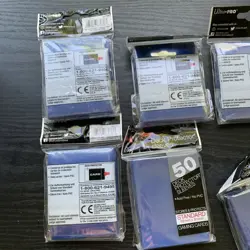 Card Supplies - Ultra Pro DECK PROTECTORS BLUE (Lot of 6 -300 Sleeves) standard - Image 5