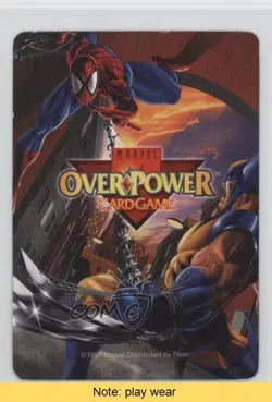 1997 Marvel Overpower Collectible Card Game Power Cards Ka-Zar READ 0b5 - Image 2